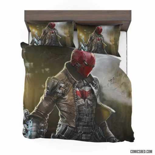 Red Hood Vigilante Chronicles Unleashed Comic Bedding Set 1