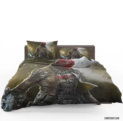 Red Hood Vigilante Chronicles Unleashed Comic Bedding Set