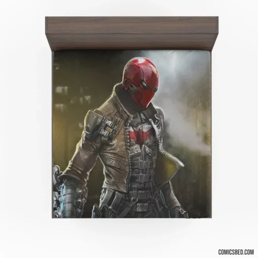 Red Hood Vigilante Chronicles Unleashed Comic Fitted Sheet 1