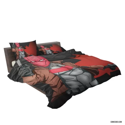 Red Hood Vigilante Outlaw Comic Bedding Set 2