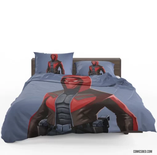 Red Hood Vigilante Return Comic Bedding Set