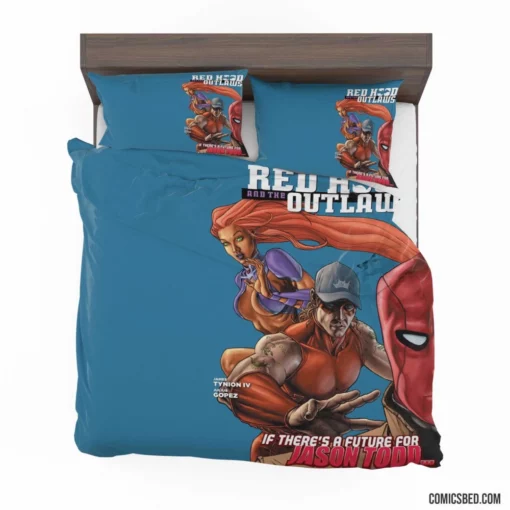 Red Hood and the Outlaws Vigilante Team Comic Bedding Set 1