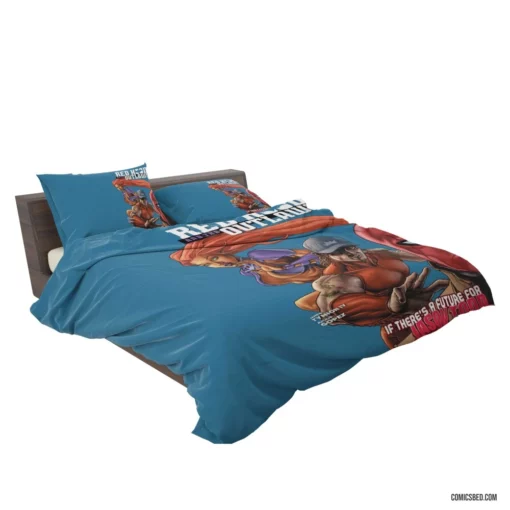 Red Hood and the Outlaws Vigilante Team Comic Bedding Set 2