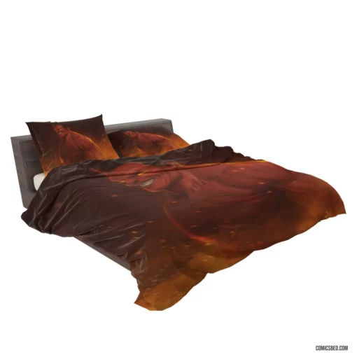 Red Hulk Marvel Furious Behemoth Comic Bedding Set 2