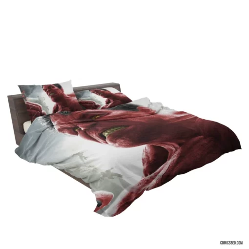 Red Hulk Marvel Thunderous Avenger Comic Bedding Set 2