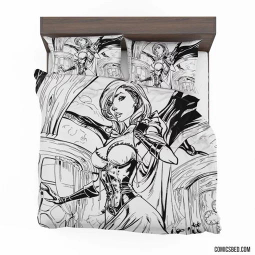 Red Riding Hood Forest Quest Comic Bedding Set 1