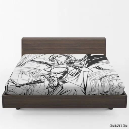 Red Riding Hood Forest Quest Comic Fitted Sheet