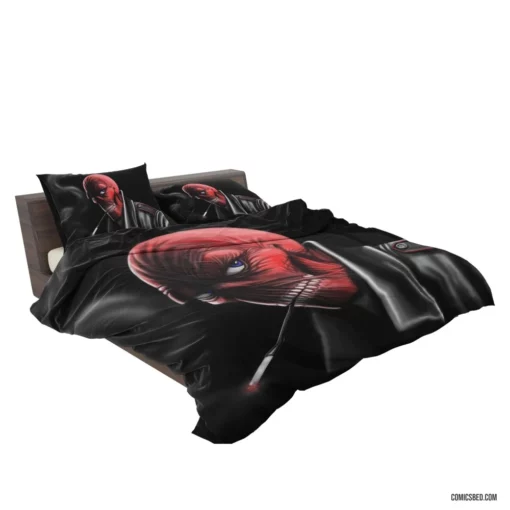 Red Skull Malevolent Scheme Comic Bedding Set 2