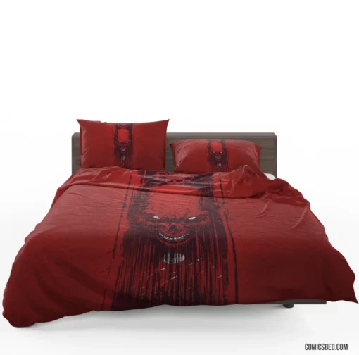 Red Skull Marvel Sinister Villain Comic Bedding Set