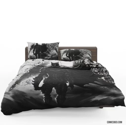 Red Son Rising Soviet Batman Chronicles Comic Bedding Set