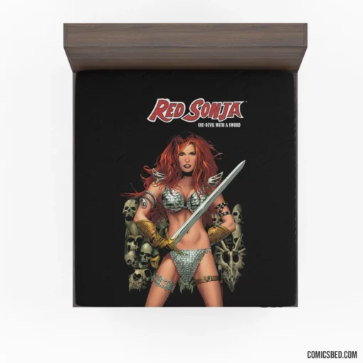 Red Sonja Hyrkanian Adventures Comic Fitted Sheet 1