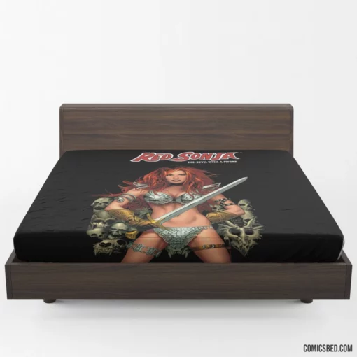 Red Sonja Hyrkanian Adventures Comic Fitted Sheet