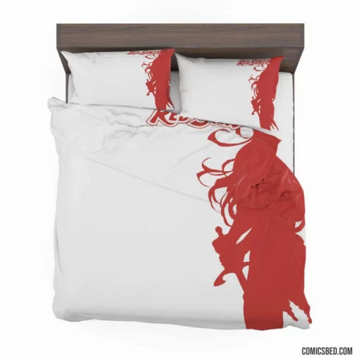 Red Sonja Hyrkanian Warrior Comic Bedding Set 1