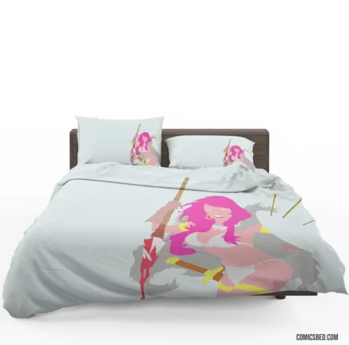 Red Sonja Warrior Quest Comic Bedding Set