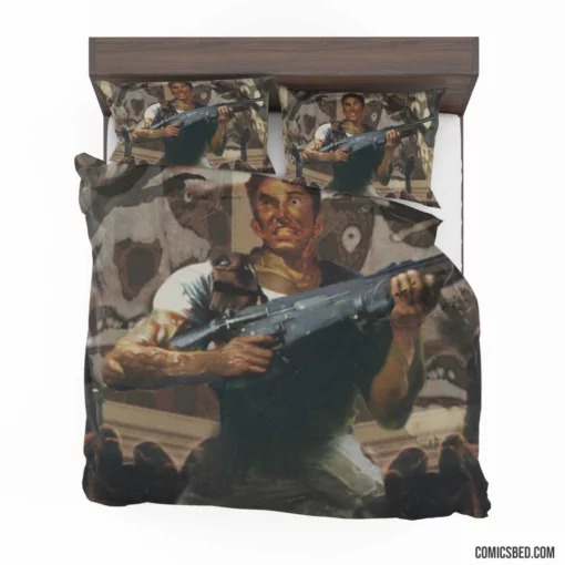 Resident Evil Chris Redfield Comic Bedding Set 1