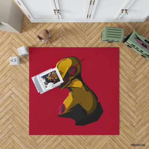 Reverse-Flash Chronicles Scarlet Streak Comic Rug