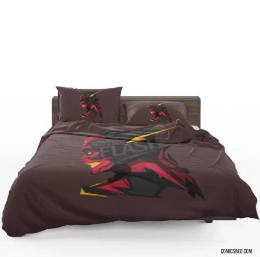 Reverse-Flash Chronicles Speedster Menace Comic Bedding Set