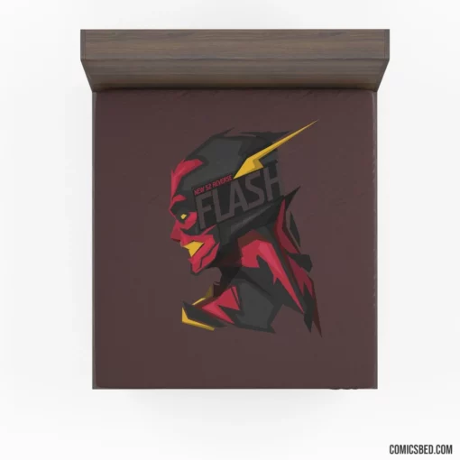 Reverse-Flash Chronicles Speedster Menace Comic Fitted Sheet 1