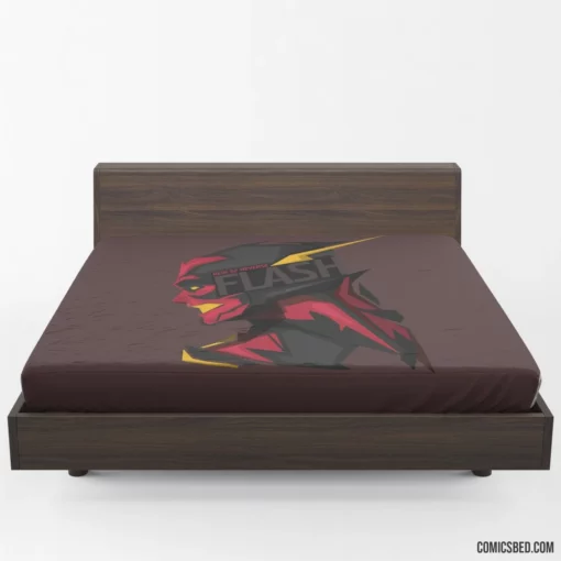 Reverse-Flash Chronicles Speedster Menace Comic Fitted Sheet