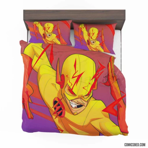 Reverse-Flash DC Speedster Comic Bedding Set 1