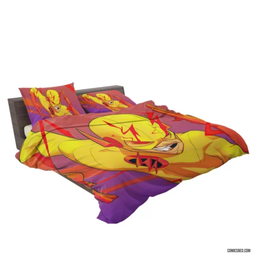 Reverse-Flash DC Speedster Comic Bedding Set 2