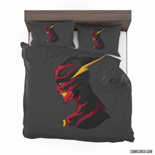 Reverse-Flash Speedster Rivalry Comic Bedding Set 1