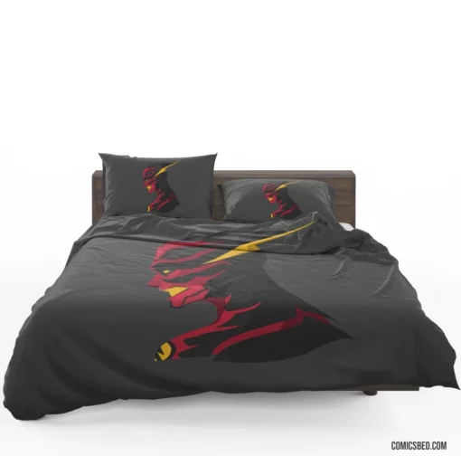 Reverse-Flash Speedster Rivalry Comic Bedding Set