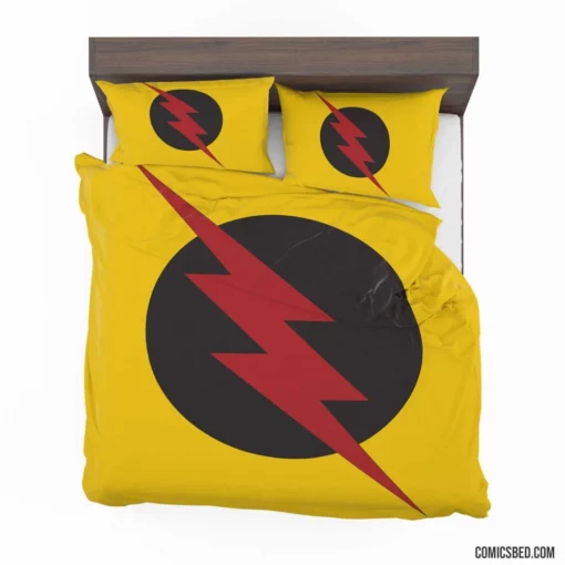 Reverse-Flash Time-Twisting Villain Comic Bedding Set 1