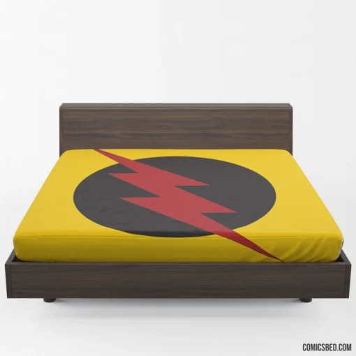 Reverse-Flash Time-Twisting Villain Comic Fitted Sheet