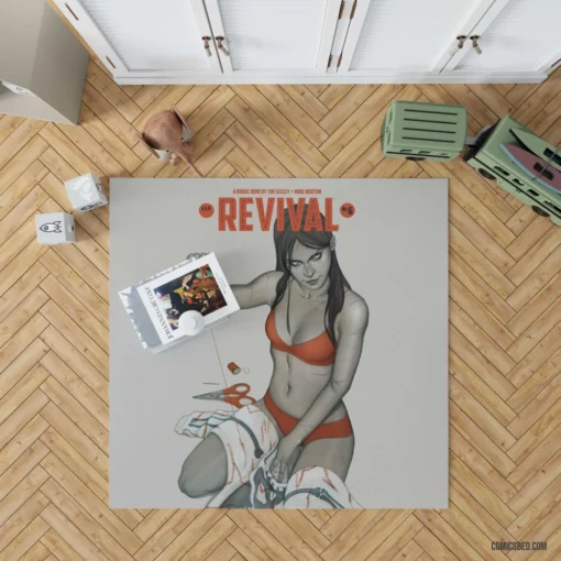 Revival Undead Mysteries Comic Rug