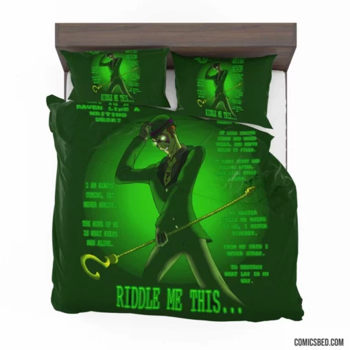 Riddler Comics DC Enigma Bedding Set 1