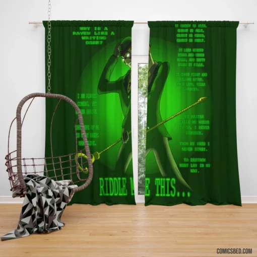 Riddler Comics DC Enigma Curtain