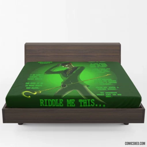 Riddler Comics DC Enigma Fitted Sheet