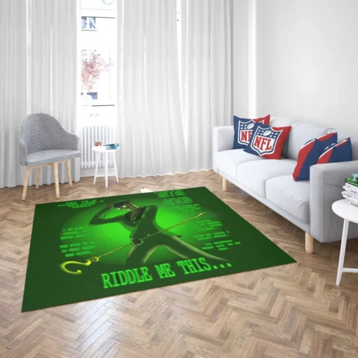 Riddler Comics DC Enigma Rug 2