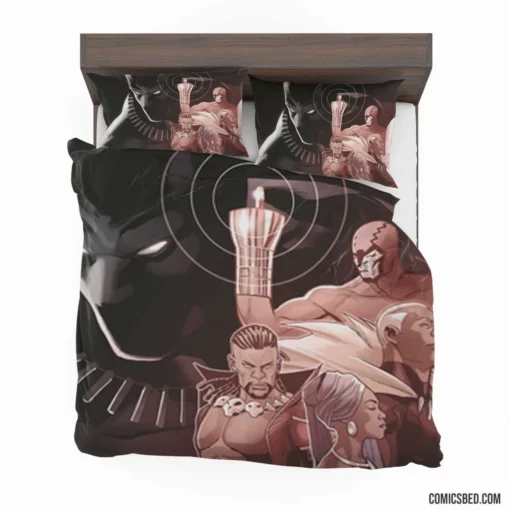 Rise Of The Black Panther Wakandan Tale Comic Bedding Set 1