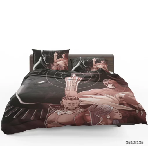 Rise Of The Black Panther Wakandan Tale Comic Bedding Set