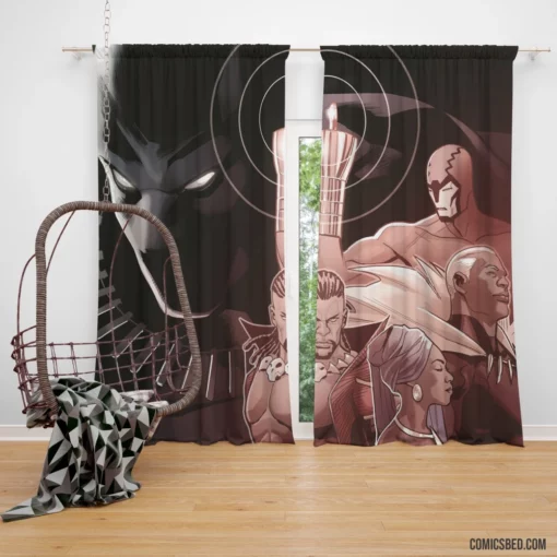 Rise Of The Black Panther Wakandan Tale Comic Curtain