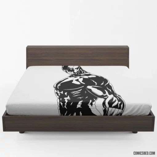 Roar of the Panther Marvel Hero Comic Fitted Sheet