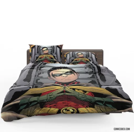 Robin DC Boy Wonder Comic Bedding Set