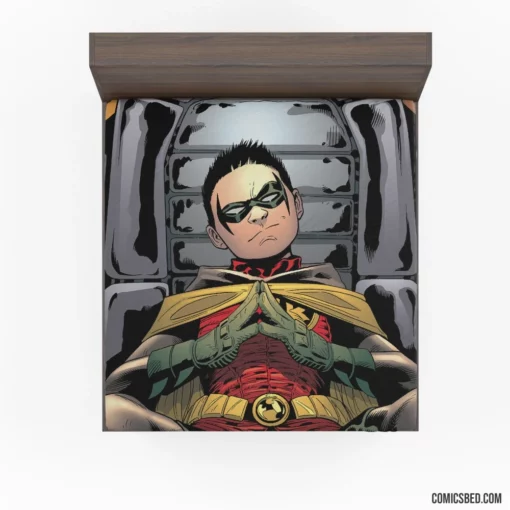 Robin DC Boy Wonder Comic Fitted Sheet 1