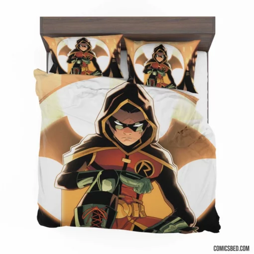 Robin DC Dynamic Boy Wonder Comic Bedding Set 1