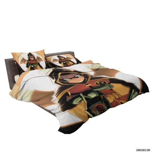 Robin DC Dynamic Boy Wonder Comic Bedding Set 2