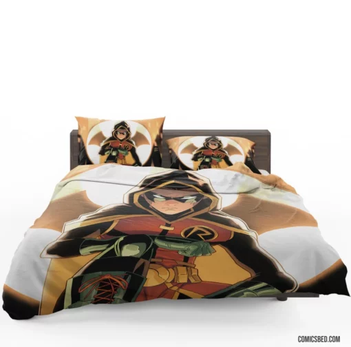 Robin DC Dynamic Boy Wonder Comic Bedding Set