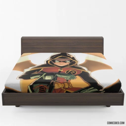 Robin DC Dynamic Boy Wonder Comic Fitted Sheet