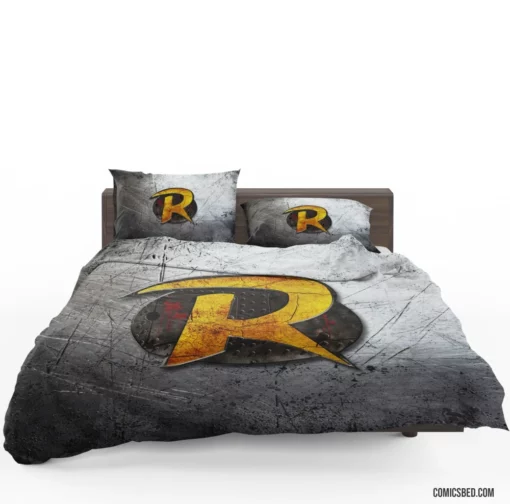 Robin Sidekick Quest for Justice Comic Bedding Set