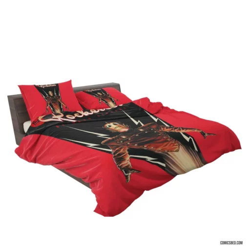 Rocketeer Jetpack Avenger Comic Bedding Set 2