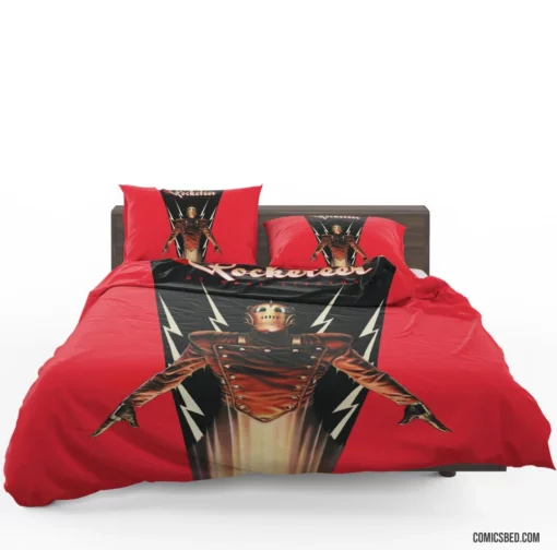 Rocketeer Jetpack Avenger Comic Bedding Set