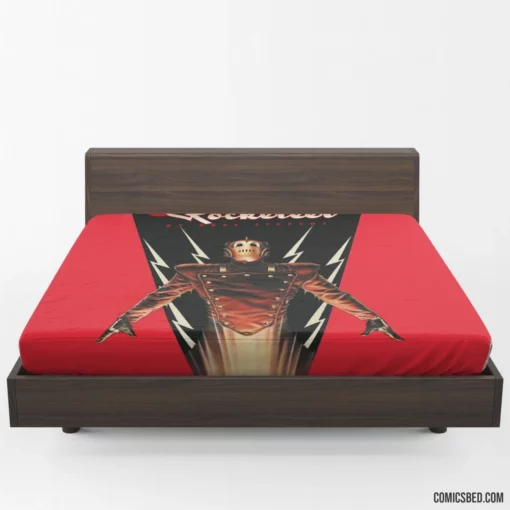 Rocketeer Jetpack Avenger Comic Fitted Sheet