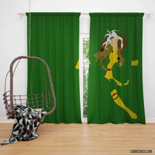 Rogue Mutant Rebel Comic Curtain