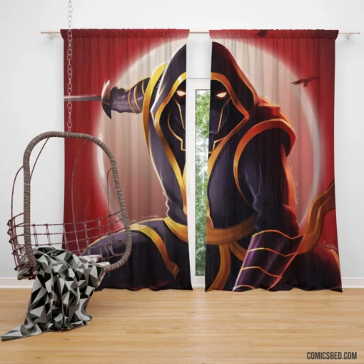 Ronin Marvel Mysterious Warrior Comic Curtain